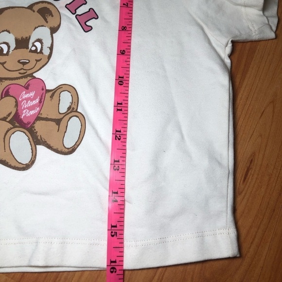 Coney ISLAND PICNIC 90% Devil Womens Baby Tee size S - Picture 7 of 8